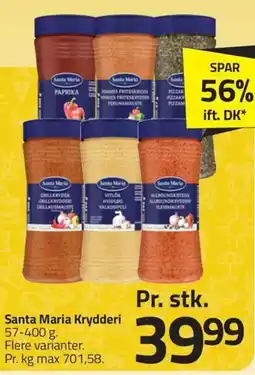 Fleggaard SANTA MARIA Krydderi erbjuda