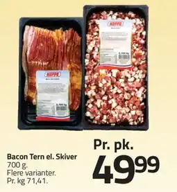 Fleggaard Bacon tern el. skiver erbjuda