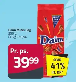 Fleggaard DAIM Minis bag erbjuda