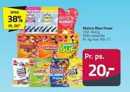Fleggaard Malaco maxi poser erbjuda