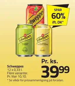 Fleggaard Schweppes erbjuda