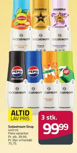 Fleggaard SODASTREAM Sirup erbjuda