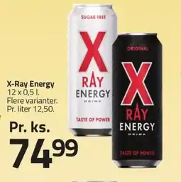 Fleggaard X-RAY Energy erbjuda