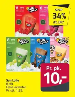 Fleggaard Sun lolly erbjuda