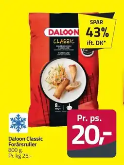 Fleggaard DALOON Classic forårsruller erbjuda
