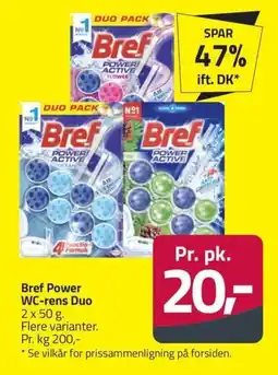 Fleggaard BREF Power wc-rens duo erbjuda