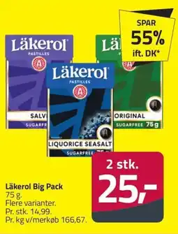Fleggaard LÄKEROL Big pack erbjuda