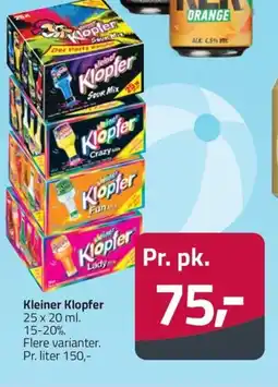 Fleggaard Kleiner klopfer erbjuda