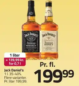 Fleggaard Jack daniel's erbjuda