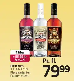 Fleggaard Pirat rom erbjuda