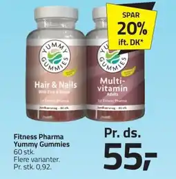 Fleggaard YUMMY GUMMIES Fitness pharma erbjuda