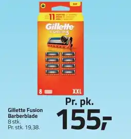 Fleggaard GILLETTE Fusion barberblade erbjuda