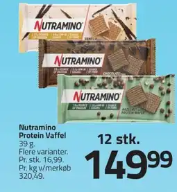 Fleggaard NUTRAMINO Protein vaffel erbjuda