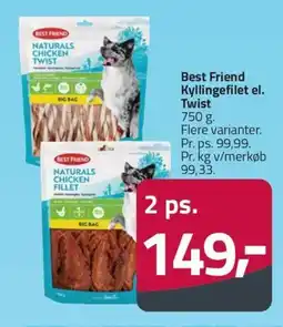Fleggaard BEST FRIEND Kyllingefilet el. twist erbjuda