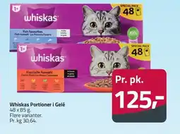 Fleggaard WHISKAS Portioner i gelé erbjuda