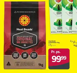 Fleggaard HEAT BEADS Grillbriketter erbjuda