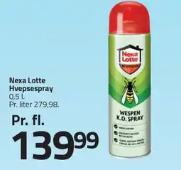 Fleggaard NEXA LOTTE Hvepsespray erbjuda