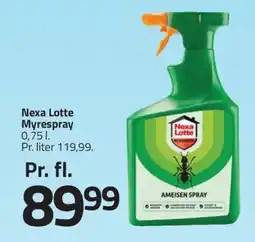 Fleggaard NEXA LOTTE Myrespray erbjuda