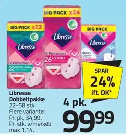 Fleggaard LIBRESSE Dobbeltpakke erbjuda