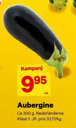 City Gross Aubergine erbjuda