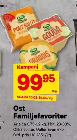 City Gross Ost Familjefavoriter erbjuda