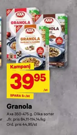 City Gross Granola erbjuda