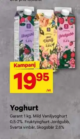 City Gross Yoghurt erbjuda
