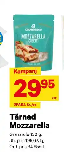 City Gross Tärnad Mozzarella erbjuda