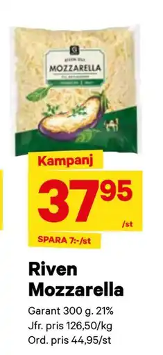 City Gross Riven Mozzarella erbjuda