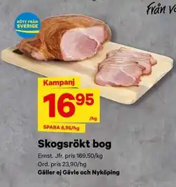 City Gross Skogsrökt bog erbjuda