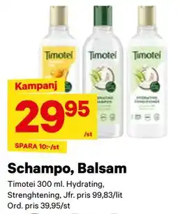 City Gross Schampo, Balsam erbjuda