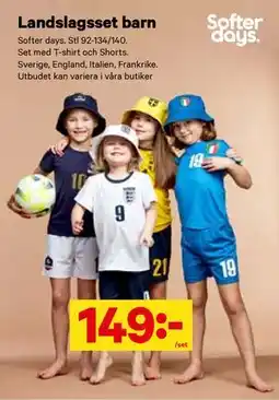 City Gross Landslagsset barn erbjuda