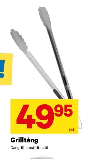 City Gross Grilltång erbjuda