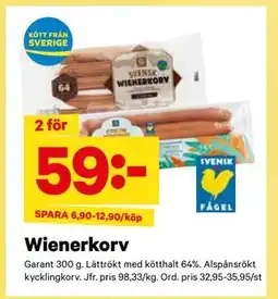 City Gross Wienerkorv erbjuda