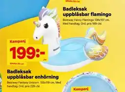 Badleksak uppblåsbar enhörning