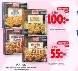 ICA Maxi FELIX Matpaj erbjuda