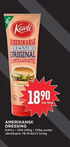 Willys KAVLI Amerikansk dressing erbjuda