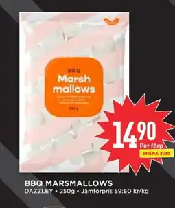 Willys DAZZLEY Bbq marsmallows erbjuda