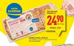Willys POLARBRÖD Norrlands leväjn erbjuda