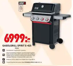 ICA Maxi WEBER Gasolgrill spirit E-425 erbjuda
