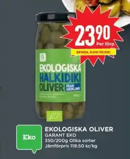 Willys EKOLIGISKA OLIVER erbjuda