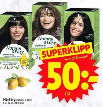 ICA Supermarket Hårfärg erbjuda