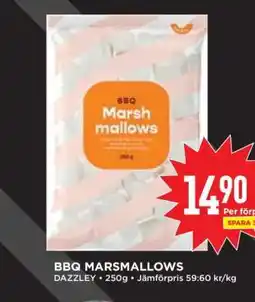 Willys BBQ MARSHMALLOWS erbjuda