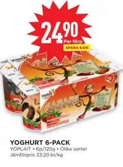 Willys Yoghurt 6-pack erbjuda