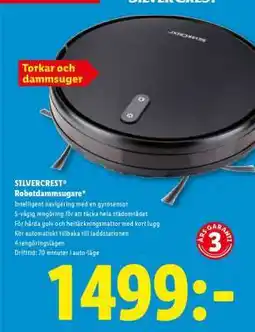 Lidl SILVERCREST Robotdammsugare erbjuda