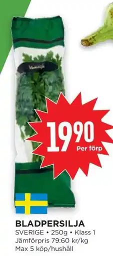 Willys Bladpersilja erbjuda