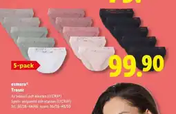 Lidl esmara Trosor erbjuda