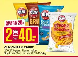 ÖoB OLW Chips & Cheez erbjuda