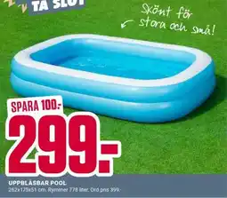 ÖoB Uppblåsbar Pool erbjuda