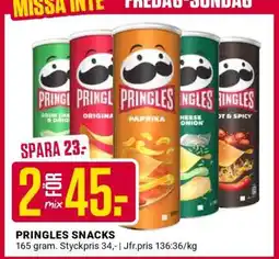 ÖoB Pringles snacks erbjuda